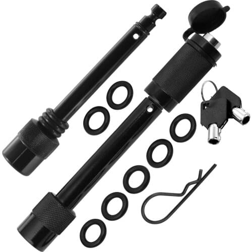 5/8" & 1/2" Trailer Hitch Lock Pin Set with One Locking System 2 Keys for Class I, II, III, IV, V Tow Hitch Receivers
