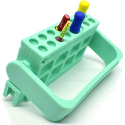 5pcs Dental Endo holder 16 holes Dispenser Endodontic File Drill Stand Holder Autoclavable New products