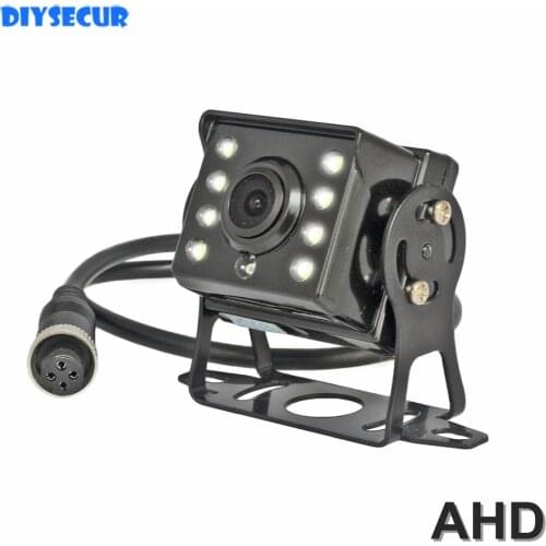 DIYSECUR 1920*720P AHD High Definition Truck LED Color Night Vision 2000000 Pixels Rear View Car Camera for Bus Car Truck