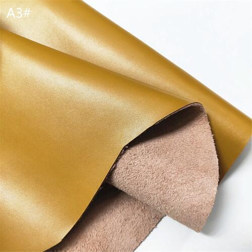 Brown Genuine Leather For A Natural Skin 1.8Mm Thickness Wax Skin Crazy Horse Diy Leather For Skin Brown Leather Fabric