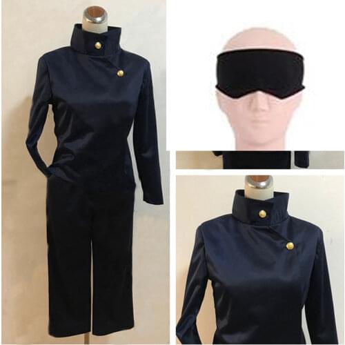 Anime Jujutsu Kaisen Gojo Satoru Cosplay Costume
