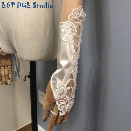 Свадебные длинные перчатки L&P DQL Studio China At AliExpress