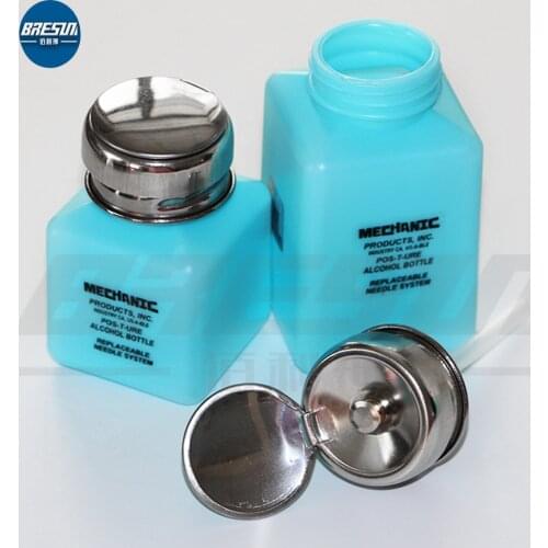 MECHANIC Push-Type Alcohol Bottle, Plate Washing Water Bottle, Pine Perfume Bottle, Thinner, Plastic Bottle 100/180ml