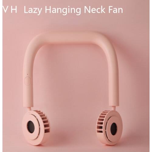 New Xiaomi VH Fan Hanging Neck Fan Lazy Cross Neck Small Electric Fan Portable Sports Portable Silent Hanging Neck Fan
