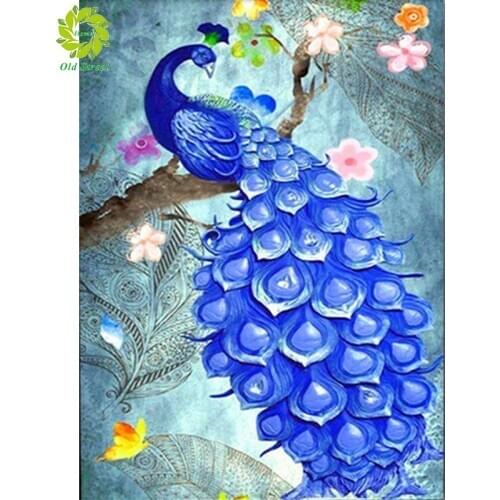 OSH Animal 5D Diy Diamond Painting Cross Ctitch Kits Wall Sticker Diamond art Mosaic Embroidery Painting New Year Gift