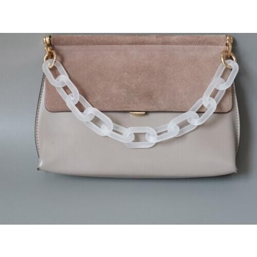 Replacement for Handmade Shoulder Bag Bucket Beach Handbag Handles Top Handle Bags Purse Handle Acrylic Strap