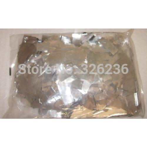 1KG/Bag Confetti Machine Paper Silver Paper For Rainbow Machine Stage Light Work Well ALL confetti machine and confetti cannon