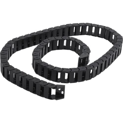 10 x 20mm 1M Open On Both Side Plastic Towline Cable Drag Chain