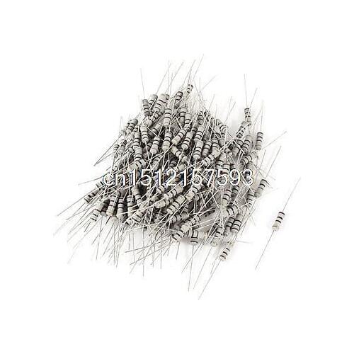 200 Pieces Axial Lead Carbon Film Fixed Resistor 100 Ohm 1 Watt