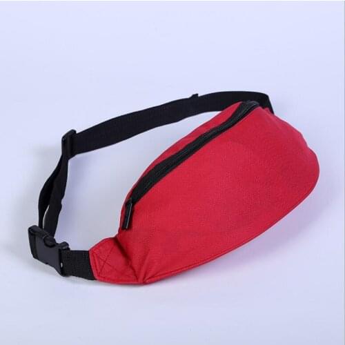 2021 Men Canvas Waist Pack Fashion Money Belt Bags Women Leisure Bag Pouch