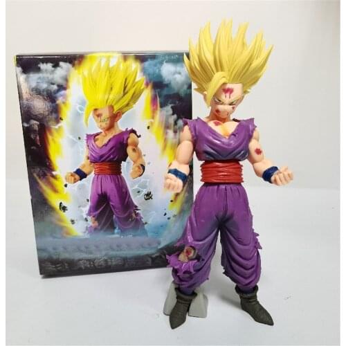 Bandai Anime Figure Dragon Ball Super Son Gohan MSP PVC Toy Action DBZ Kid Doll Figma Super Saiyan 20cm Collector Goku Xmas Gift