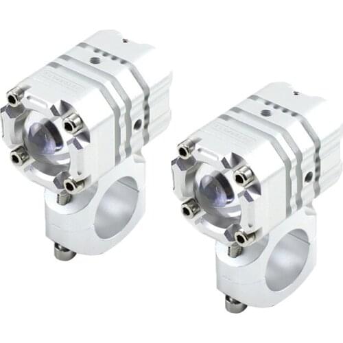 White Motorbike Driving Spotlights Headlamp Headlight for XHP70 chip LED Lamp Beads Motorcycle Lights