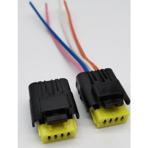 FCI 4 Pin waterproof 211 PC042S4021 automotive connector with Pigtail for With Pigtail For Renault Peugeot Citroen