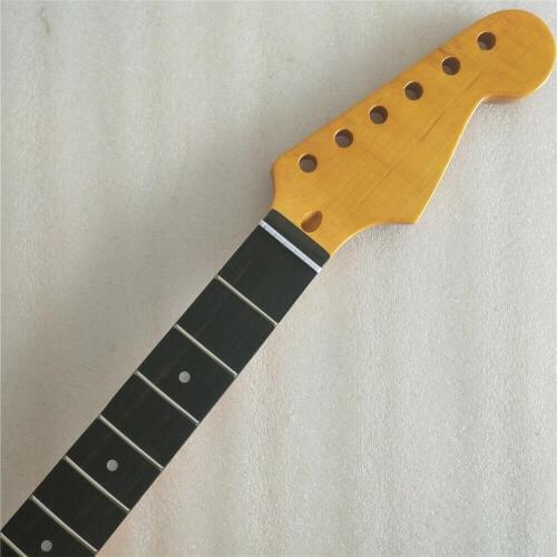 22 frets Maple Neck EBONY Fingerboard for ST style Electric Guitar neck