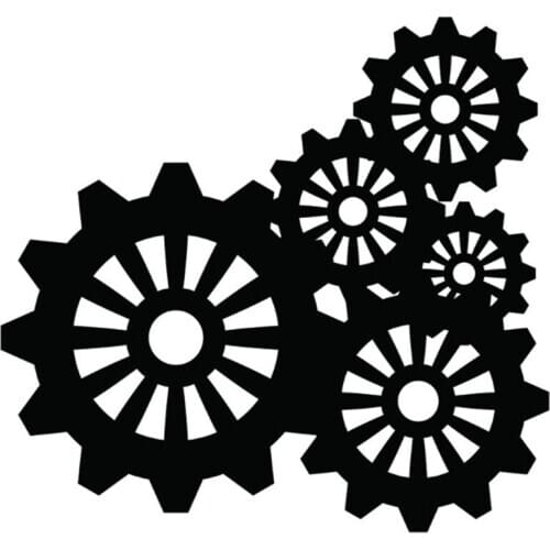 PANFELOU wheel gear Scrapbooking DIY album cards paper die metal craft stencils punch cuts dies cutting dies