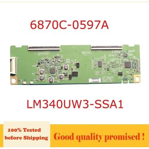 6870C-0597A LM340UW3-SSA1 T-CON BOARD Logic Board 6870c 0597a LM340UW3 SSA1 6870c0597a lm340uw3ssa1 board for lg tv good test