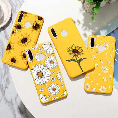 Fruit Flower Soft Phone Case For Huawei P30 P20 P40 Pro P10 P9 P8 Lite E P Smart 2019 For Huawei Mate 10 20 30 Lite Pro Funda