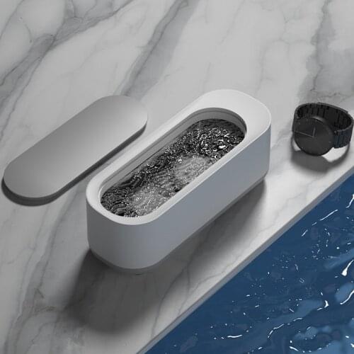 3.7V Portable Ultrasonic Bubble Cleaner Deep Decontamination Machine Cleaning Bath for Home Multifunction Mini Washing Machine