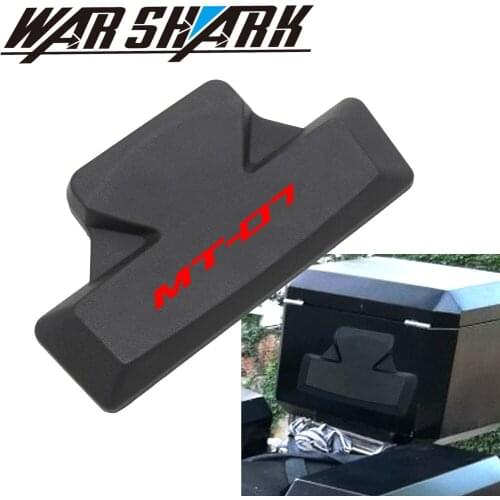 For YAMAHA MT-07/Tracer MT07 Rubber Motorcycle Trunk Topbox Fixed Backrest Top Case Back Cushion