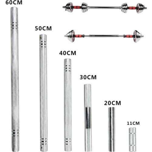 Dumbbell Extension Bar Extender Pole Barbells Connecting Coupler Connector