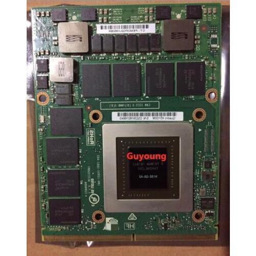 K5100M K 5100m 8G N15E-Q5-A2 CN-034P9D VGA Video Graphic Card For DELL M6700 M6800 for HP 8770W ZBOOK17 G1 G2 Test 100