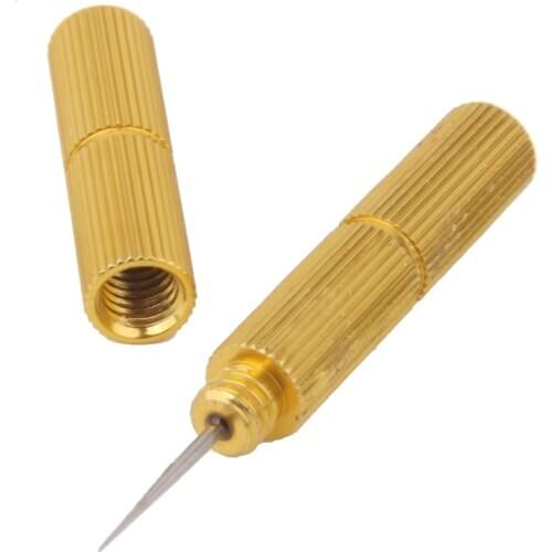 1PC Spray Airbrush Nozzle Cleaning Reamer / Wash Nozzle Needle Tool Gold Garden Watering Kits Accessories