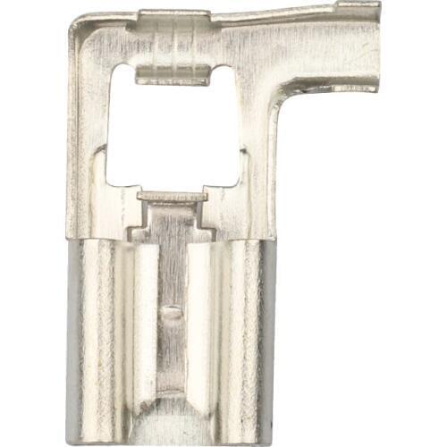 10sets 7.8 Flag-shaped lock spring 7.8 Flag-shaped protective sleeve elbow plug type docking cold pressure terminal