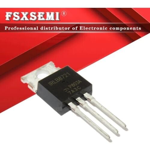 10PCS IRLB8721 TO-220 IRLB8721PBF N channel MOSFET