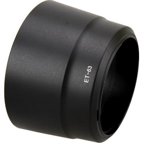 2PCS ET-63 ET63 Bayonet Mount Lens Hood for CANON EF-S 55-250mm f/4-5.6 IS STM