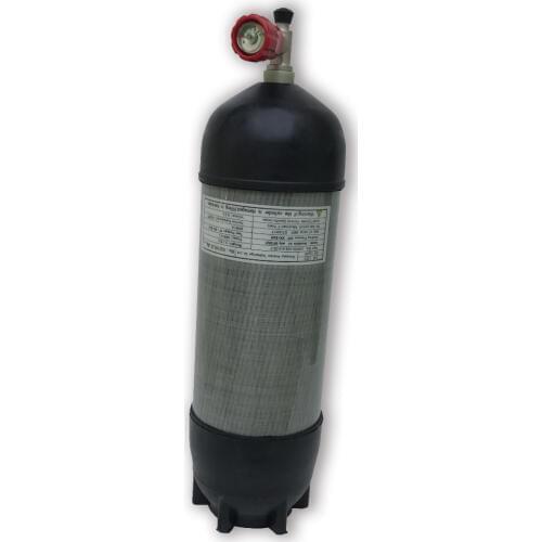 AC109111 hpa cylinder pcp airgun/air tank 9L paintball equipment carbon tank diving cylinder for pcp hand pump ACECARE