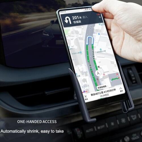 Car Gravity Mobile Phone Holder Air Outlet Dashboard Dual-use 360° Rotation Mobile Phone GPS Hold For Car Interior Accessories