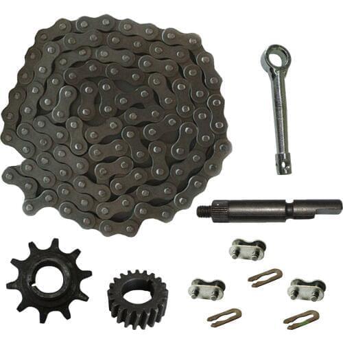 415 Chain&3x415 Chain Master&Drive Sprocket Fits 49/66/80cc Motorized Bicycle