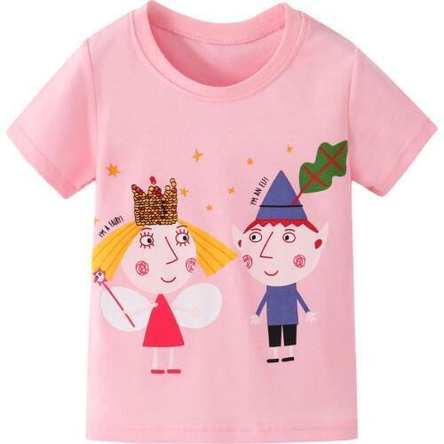 Gulugulumi Short Sleeve T-shirts For Girls