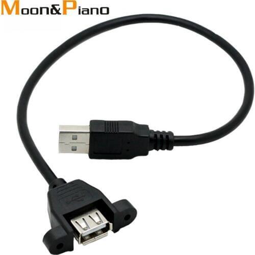 USB Extension Cable USB 2.0 Cables for Smart TV PS4 Xbox PC Laptop Male To Female Extender Data Cord Wire Extend Can Be Fixed