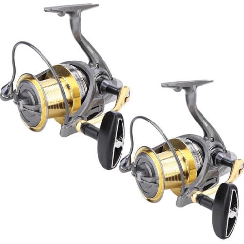 Lightweight Fishing Reel 6+1BB All Metal Long Casting Spinning Reel 4.6:1 High Speed Metal Spool Spinning Reel Fishing Accessory