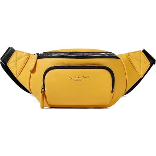 Summer Multifunction Womens Small Chest Bag Belt Bag Mini High Quality Crossbody Bags Female PU Leather Waist Bags Purse Pocket