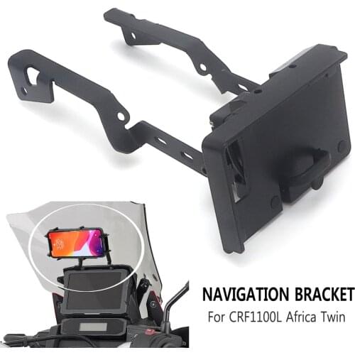 Motorcycle Accessories Stand Holder Phone GPS Navigaton Plate Bracket For HONDA CRF1100L CRF 1000L Africa Twin CRF 1100 L 2020