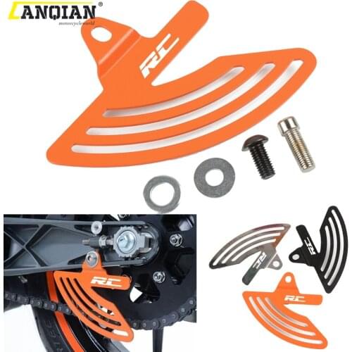 Motorcycle Accessories Toe Chain Guards Chain Protection Covers For RC 125 200 390 RC125 RC200 RC390 2014 2015 2016 2017 2018