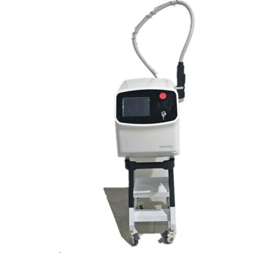 Professional active q switched nd yag 1064 nm 532nm laser tattoo removal machine for sale with red arming light