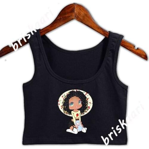 Strrawberry Sweetie Crop Top Women Graphic Summer Style Custom Top Sleeveless Round Neck Gents For Girl Vest