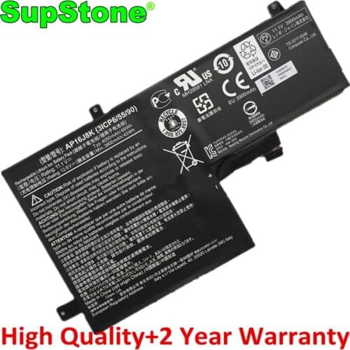 SupStone New AP16J8K AP16J5K Laptop Battery For Acer Chromebook 11 N7 C731T-C9M4 C96J C5B8 C11A C0X8 C9J0 C02H C118 C8VE C42N