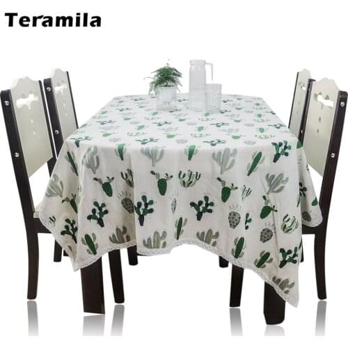 TERAMILA Lace Tablecloths On The Table
