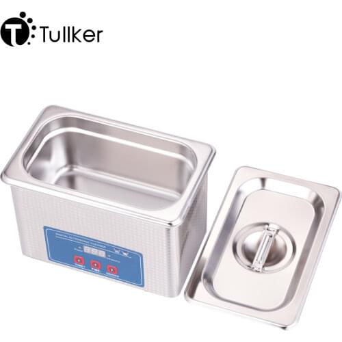 0.8L Jewelry Ultrasonic Cleaner Bath Oil Rust Degreasing Coins Watches Eyeglasses Rings Medical Tool Sonic Clean Washer Digital