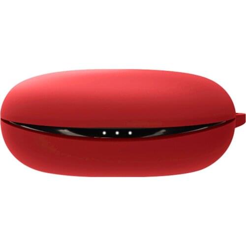 Protective Skin Case for Anker Soundpeats LIFE A2 NC Soft silicone shell Headset Protective Cover Bluetooth with Carabiner