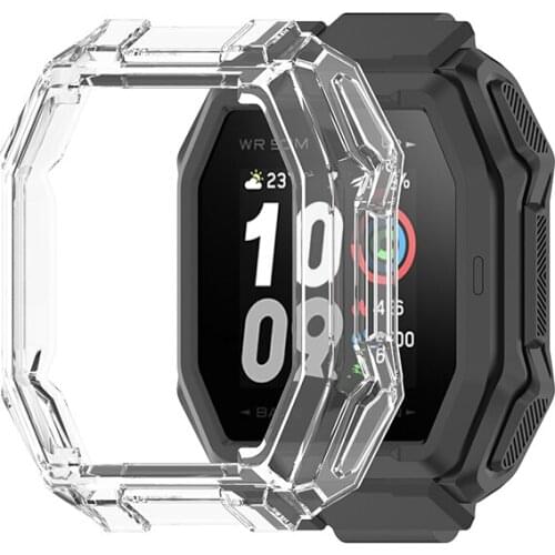 Smart Watch Protective Case TPU Half-Pack Hollow Protective Cases For Huami Amazfit Ares Watch Accessories Dropshipping Hot Sale
