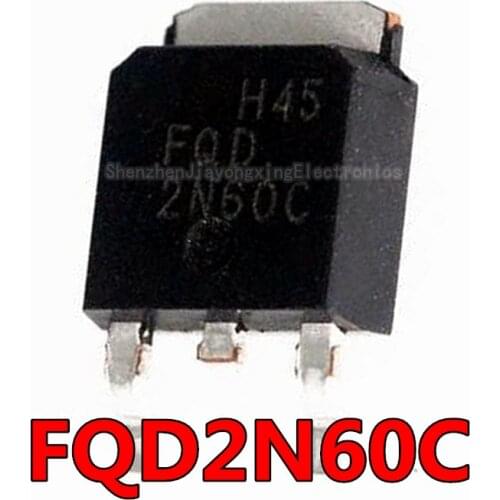 10PCS/LOT 2N60C FQD2N60C TO-252 2N60 New original spot hot sale