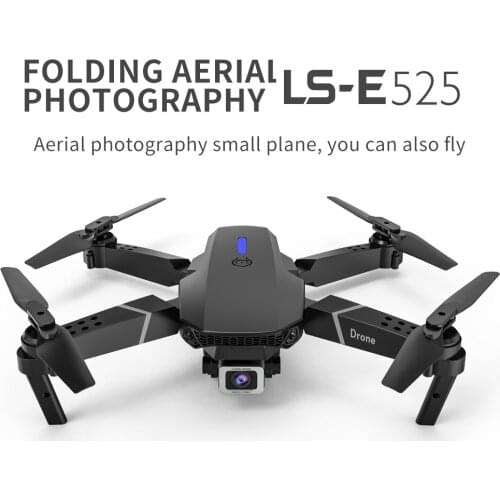 2021 New Quadcopter E525 PRO Mini Drone 4K HD Double Camera WiFi FPV Foldable Quadcopter RC Helicopter Child Dron Gift To Toy