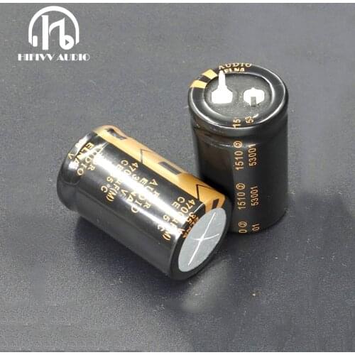 Hifivv audio 4700uf 35V Electrolytic capacitor HIFI audio amplifier capacitor a lot of 2pcs