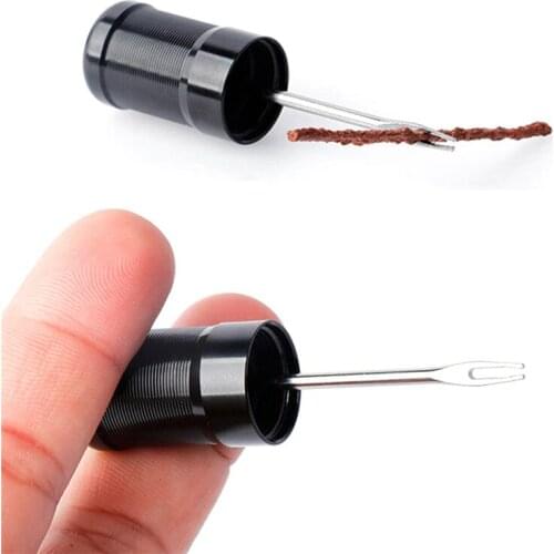 5pcs Tire Repair Rubber Strip And Bicycle Tire Repair Drill For MTB Road Bike Tubeless Repair Tool Simple Set Bicycle hotsale