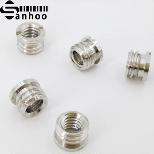 5pcs Sanhoo camera accessories Female 1/4" to Male 3/8 Inch Convert Screw Adapter for Tripod head and Monopod Ballhead DSLR